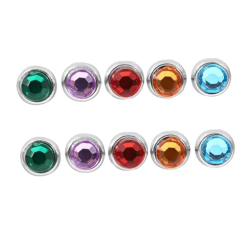 BEBEMOKO 50Pcs Adorable Decorative Brads for Scrapbooking and DIY Crafts Durable Fasteners for Projects Easy to Install Accessories