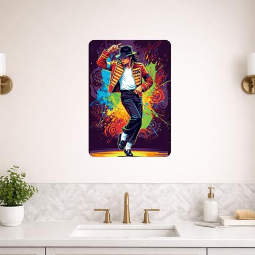 Image of Zesta Bathroom Decor Items Washroom Decor Tin Sign | Aesthetic Posters Wall Poster for Bedroom | Magnetic Cafe Decoration Items /Restaurant Decorations Items | Quirky Home Decor Bar Accent (MJ)