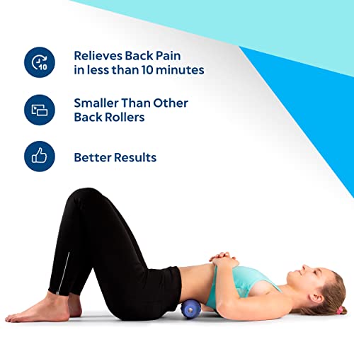 Ultra-Roll-Back-Roller-Stretcher-Foam-Roller-for-Back-Pain-Relief-Targets-Spinal-Muscles-More-Effectively-Than-Other-Back-Rollers-Easy-to-Use-No-Balancing-Quality-Rubber-not-Foam