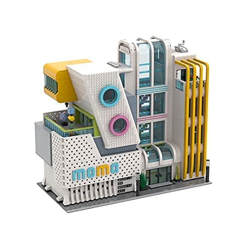 EWWEEQQ Modulares Hausbau-Set 7859-tlg. Kreatives Kunstmuseum Street View Building Block Townhouse Kompatibel mit Lego… – Bild 3