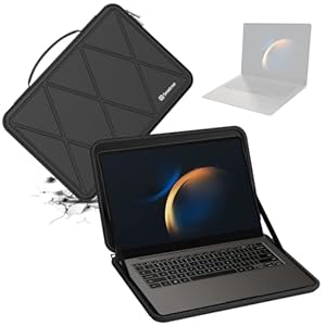 Smatree Laptop Hartschalenhülle aus Eva kompatibel mit 14 Zoll Samsung Galaxy Book5/4/3 Pro, für 14 Zoll Samsung Galaxy Book4 Edge,GalaxyBook Go 5G Laptop Notebook Tasche (X8248T)