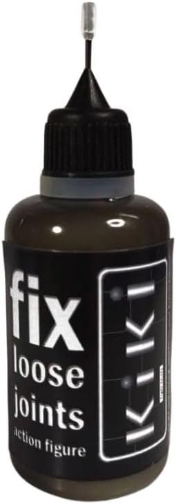 Kiki Fix Loose Joints Solution for Action Figures and Models, Needle Head, 30 ml