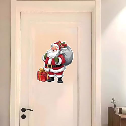 Vinilo Decorativo Santa Claus 11.2x9.8 in Removible miniatura 2