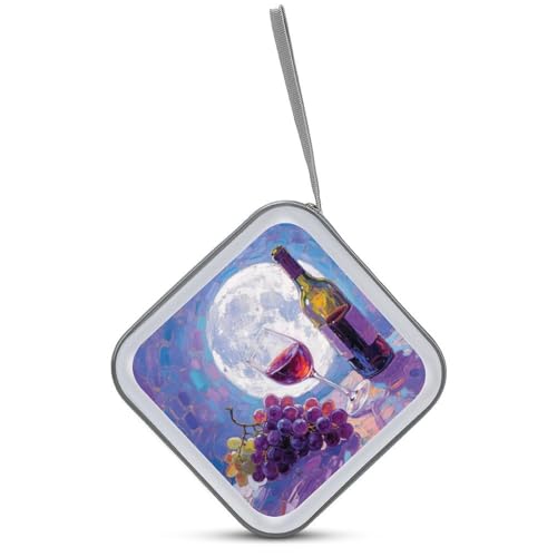 Protégez vos disques des rayures avec cet étui CD 40 compartiments violet - 3
