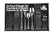 Disney Theme Park Exclusive Mickey Icon 24 Piece Flatware Set