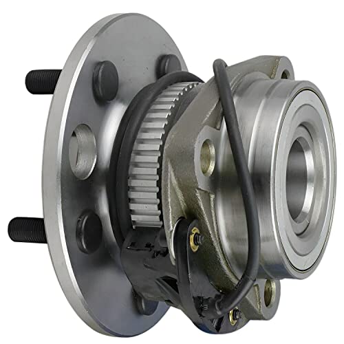 Image of Detroit Axle - AWD Front Wheel Hub and Bearings Assembly Replacement for 1990-1994 Chevrolet Astro GMC Safari - 2pc Set