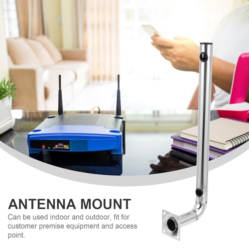 Soporte de antena tipo L de acero inoxidable resistente para uso exterior 5
