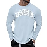 Mens Button Up Shirts Long Sleeve T Shirts for Man Long Sleeve Breathable Printed Thermal Classic Fit Athletic Tees Stylish True Comfort Tops Mens Heavyweight T Shirts