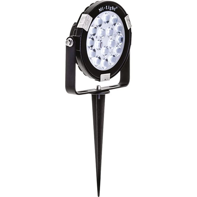 Luminaire extérieur aluminium noir Mi-Light RGB 9W IP65 design épuré