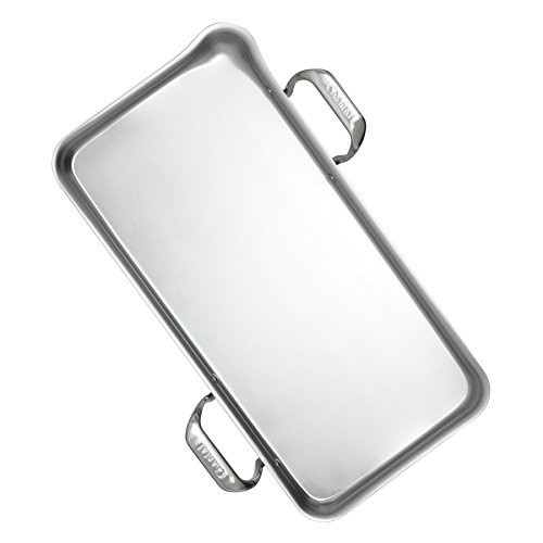 Comparison: Best Stainless Steel Griddle 10 Chantal Stainless Steel Griddle, 19" x 9.5" (Brushed Stainless Steel)