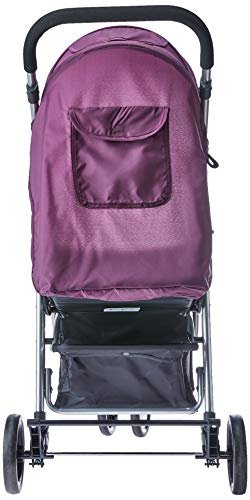 Carrinho de Bebê Agile 3 Rodas Bordo, Multikids Baby, Bordo