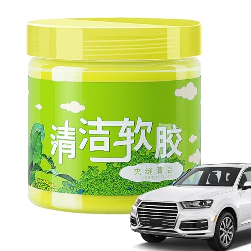 Gel limpiador de polvo para coche,Masilla de limpieza para interiores de automóviles - Limpiador de gel para coche Viscosidad fuerte - Limpiador de ventilación para coche, gel de eliminación de