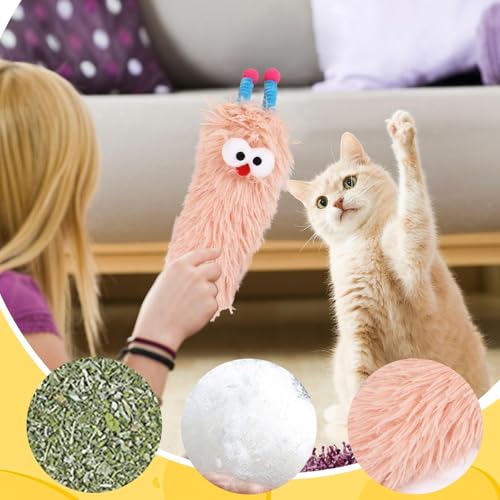 Toy de travesseiro de gato, brinquedos de catnip para gatos - Brinquedos de enriquecimento de gatos
