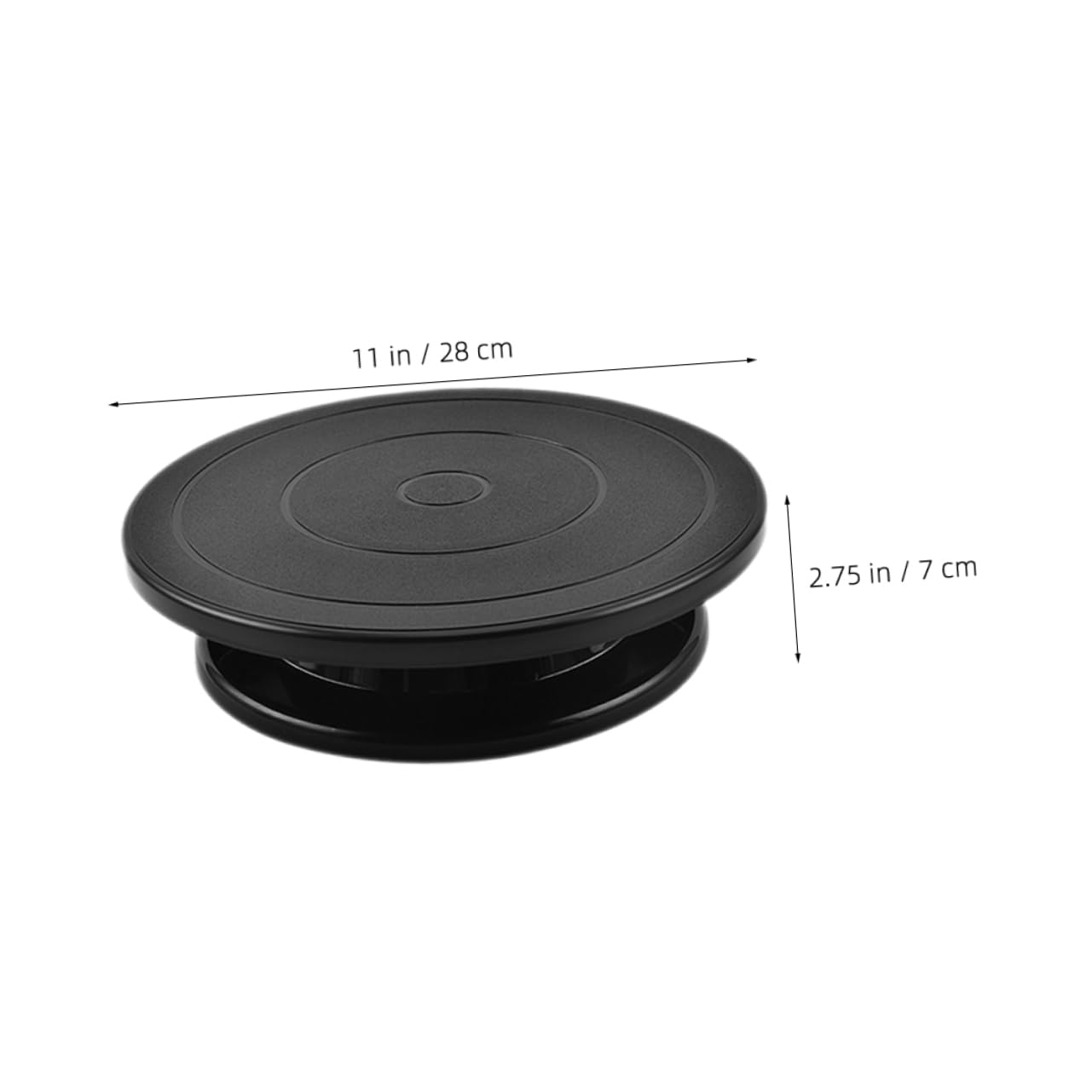 MAGICLULU Drehbarer Kuchenständer Material Reusable Cake Turntable Mit Rutschfester Unterseite Zum Dekorieren Von Torten Und Kuchen Langlebiges Backzubehör Für Hobbybäcker Und Profis