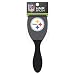 Worthy Promotional NFL Pittsburgh Steelers Salon Style Hair Brush with Ball Tipped Bristles and Bonus Hair tie