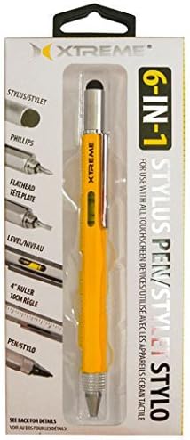 Rebelite Signature Touch 6-in-1 Combo Stylus Pen for All Smartphones - Yellow