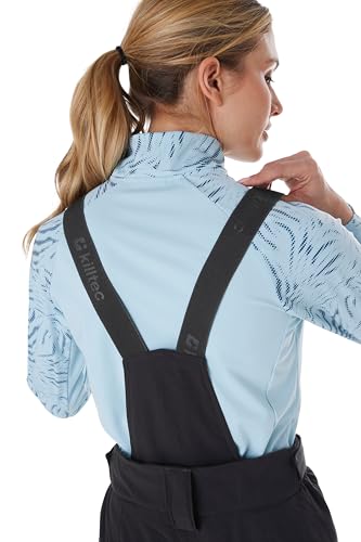 killtec Damen Funktionshose/Skihose mit abnehmbaren Trägern KSW 249 WMN SKI PNTS, schwarz, 44, 37559-000