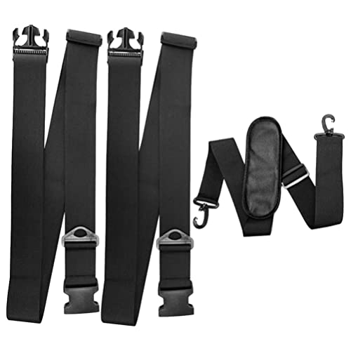 LIOOBO 1 Juego de tableros de margen de Transporte de Tablas de Transporte de paletas de Transporte de Correa de Surf de Surf de Correa Fija