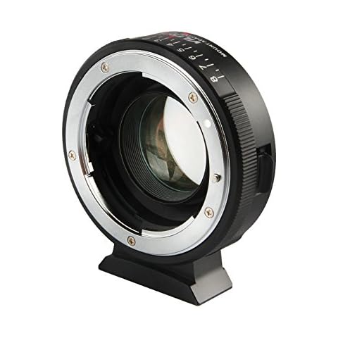 VILTROX NF-M43X Speed Booste 0.71x Lens adapter for Nikon F lens to Micro Four Thirds M43 Camera Manual infinity focus Cover