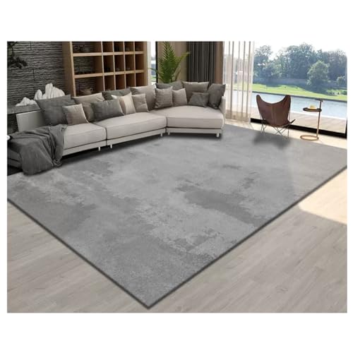 Tapis de salon 180x250 cm en tissu doux et épais design moderne