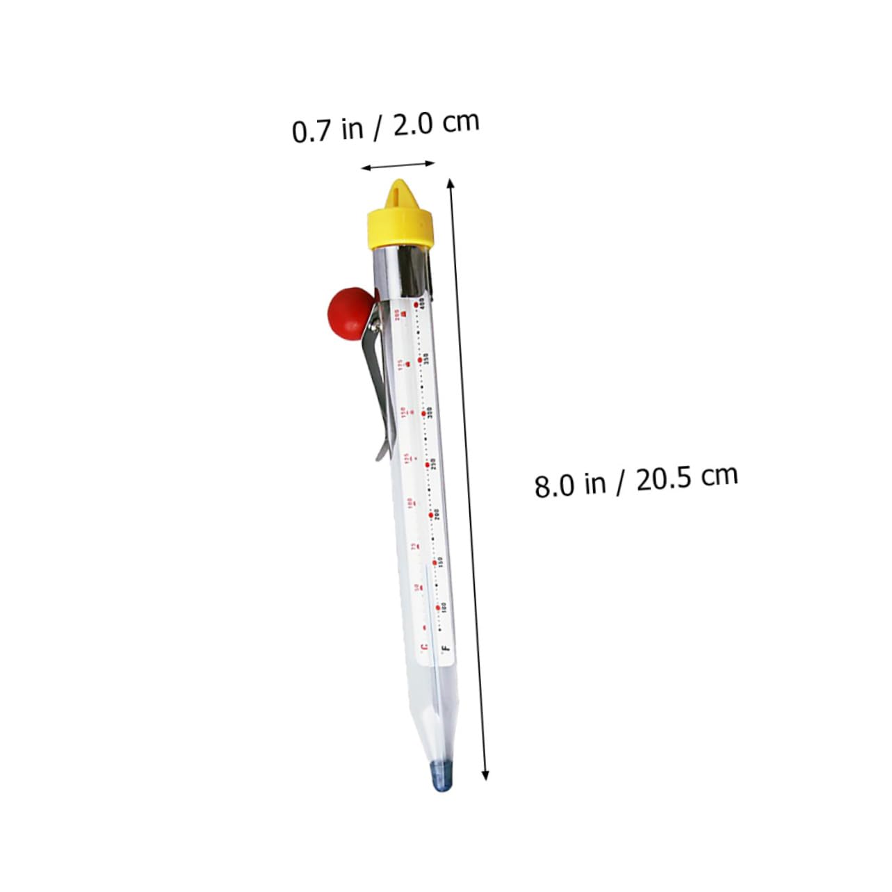 GLEAVI 1Pc Food Thermometer for Cooking Baking Candy Making Kitchen Tool for Syrup Deep Frying Beverages