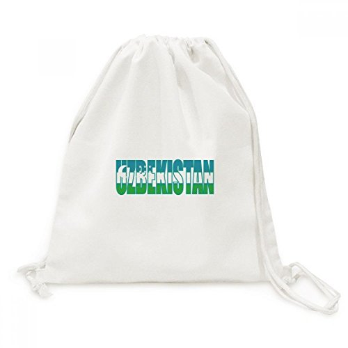 Sac de voyage Ouzbékistan en toile pour vos randonnées et sorties