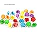 Produktbild Monlladek Smart Eggs Puzzles, Bildung Lernspielzeug Mischform Wise Pretend Puzzle Smart Eggs Baby Kid Egg Lernpuzzles für Kinder (zufällige Farbe)