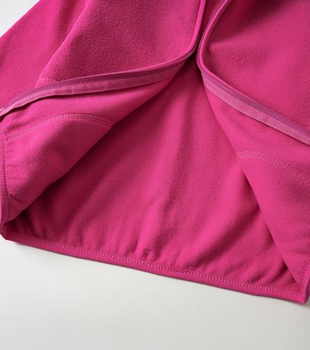Image of Toddler Boys Girls Fleece Jacket Lightweight Fall Spring 2-12 Years | Soft Anti-Pilling Fleece, Easy Zip-Up, Hand-Warm Pockets, Windproof Stand Collar, Wear Alone or as Layer, Ideal for School