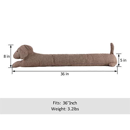 36 Inch Under Door Draft Stopper Heavy Duty,Door Draft Blocker Soundproof Energy Saver From Under Door By Swisselite #TOP1