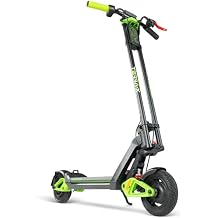 Electric Scooter for Teens and Adults Up to 15.5 MPH, 12.4 Mile Range, Suspension, Folding Frame Lightweight & Affordable E-Scooter with Solid 8 Tires Madd Gear Terra-X