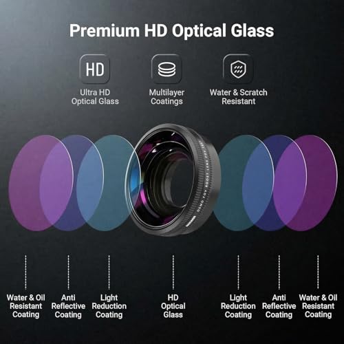 Lente gran angular de 185 grados para DJI Osmo Action 6 Neewer FL-B52 4