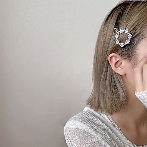 ANNA CREATIONS latest Korean fashion Style Flower Lock Hair Clip Pin Hair Accessories set For Women And Girls (4 Pcs) - Image 7