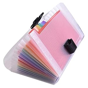 Pzoferlin PZOFERLIN Segregator A4 z Kolorowymi Zakładkami