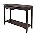 Winsome Nolan 30 x 40 x 15.98-Inch Composite Wood Console Table with Drawer, Cappuccino (40640)