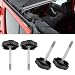 MFC 4 PCS Soft Top Door Surround Knob kits with Pin Fit for 1997-2018 Jeep Wrangler TJ/JK