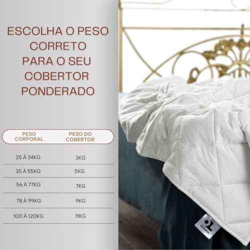 Cobertor Ponderado Pesado Ortolux 7Kg