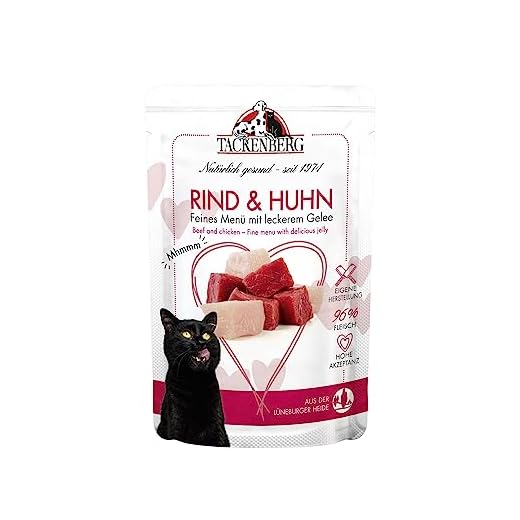 TACKENBERG Katzenfutter Rind und Huhn