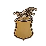  Deitert Karnevalspin mit Gravurfläche altgold