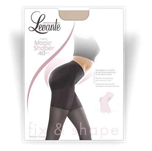 Women's Magic Shaper 40 Denier Control Top Shaping Tights Naturel Medium3