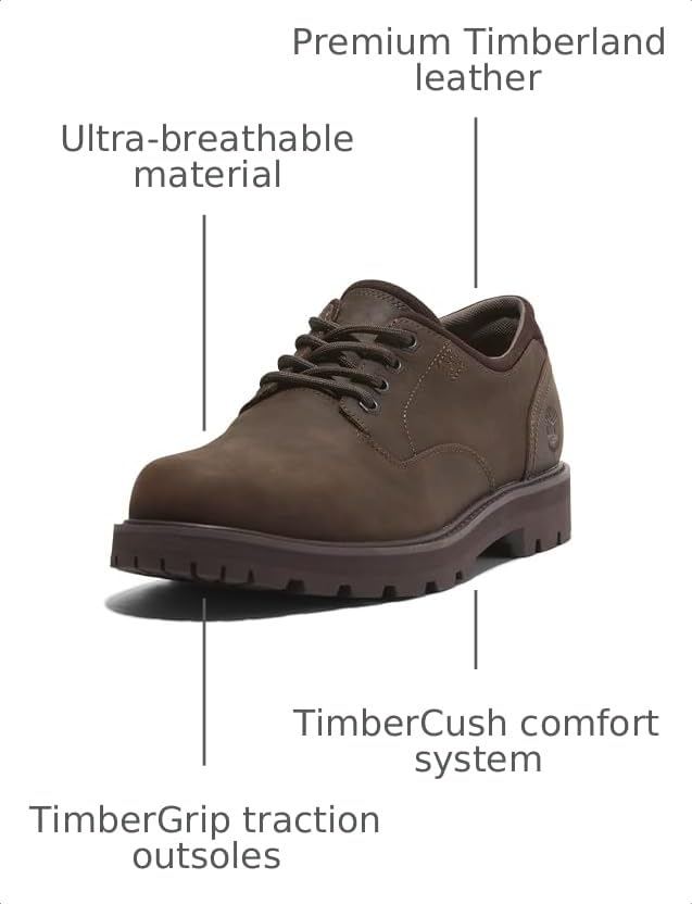 Image of Timberland Mens Britton Road Low Waterproof Shoe