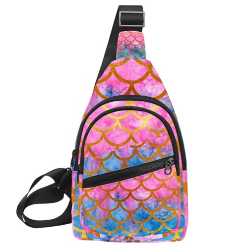 Sac de poitrine pour femme contre la pluie pour sport et randonnée