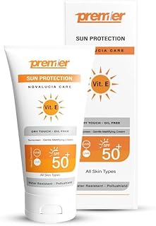 واقي من الشمس خالي من الزيوت بعامل حماية من الشمس 50 لجميع انواع البشرة من بريميير، 75 جم