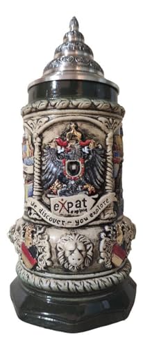 Beer Stein Europe 0,4 L Montag Steins jarra de cerveza alemana coleccionable 2