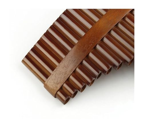 Flauto per principianti – Strumento musicale tradizionale in legno di vivo a 18 tubi, in chiave F