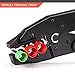HKS Crimping Tool for Sleeves Ferrule Terminals & Pin Cord End- Ratcheting Wire Crimpers - AWG 3-1/0 (25-50mm²) - Ratchet Terminal Crimper - Electrical Crimping Tool