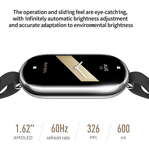 Mi Band 8 Smartband Smart Bracelet Tela AMOLED de 1,62 Polegadas 150 Modos Esportivos Oxigênio no Sa