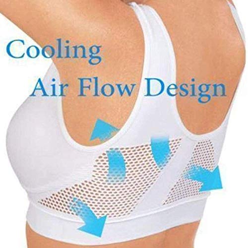 Lelebear Women's Seamless Air Permeable Cooling Comfort Bra，Sport Yoga Wireless Bra Plus Size Camisole (Xl, Color) #TOP3