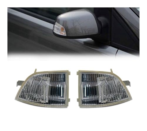 Cubierta luz indicadora giro espejo focus viaje seguro con intermitente retrovisor limpio