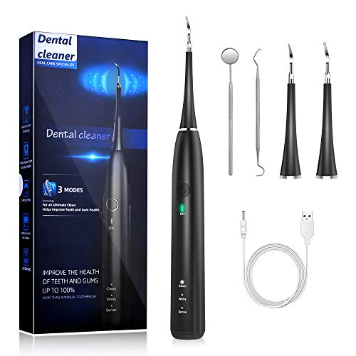 Zahnreinigung set mit 1 Edelstahl Zahnsonde und 1 Anti-Beschlag Mundspiegel Cover