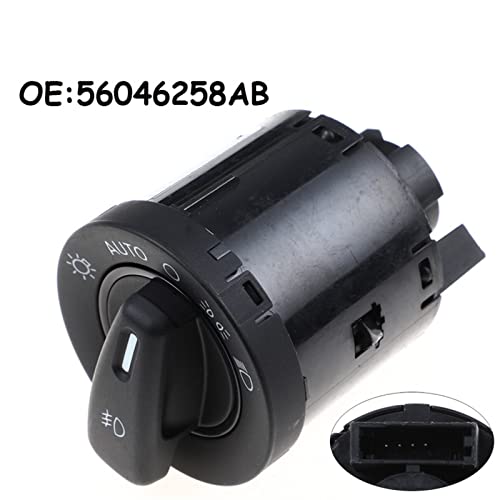 Interrupteur de phare antibrouillard 56046258AB commande d'éclairage auto